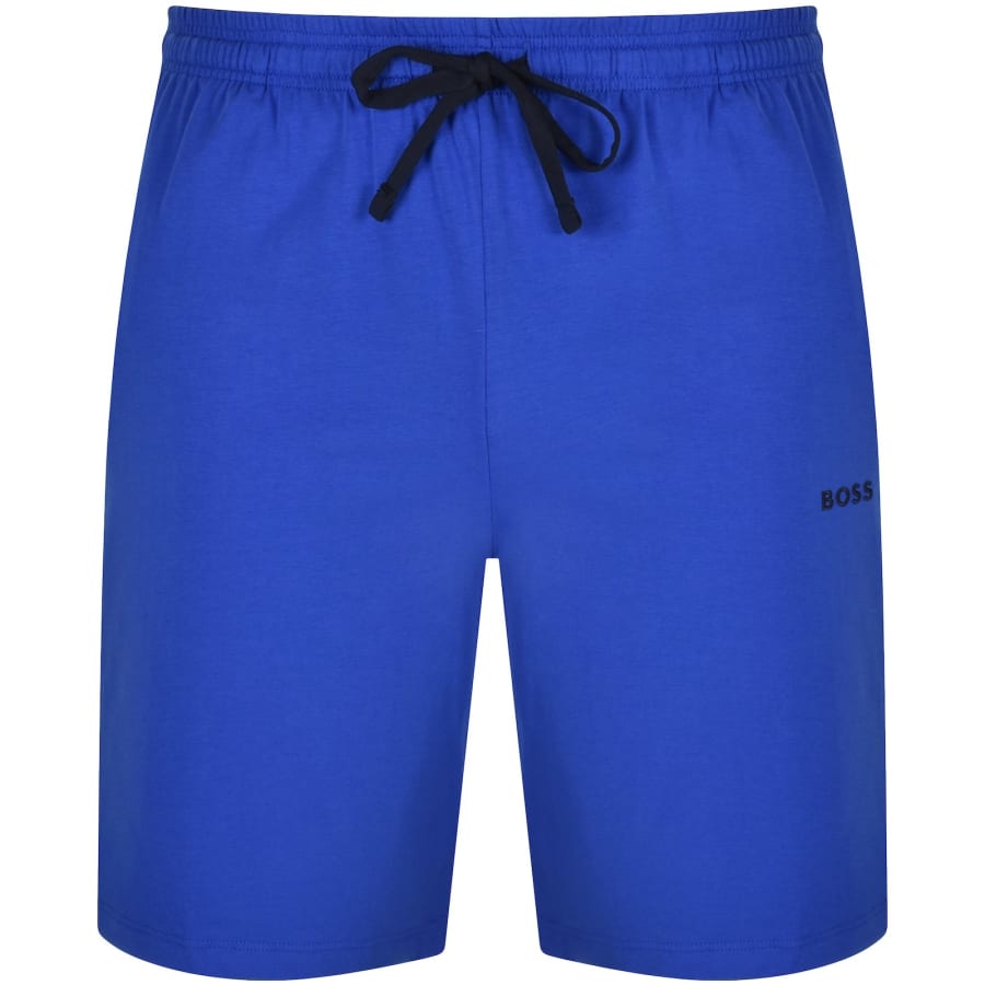 Boss Mix and Match Jersey Shorts Blue male Small